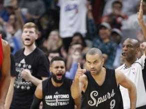 Bertāns netrāpa vienīgo metienu, "Spurs" fantastisks sākums un uzvara