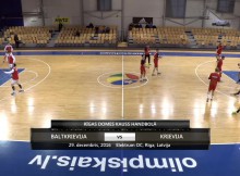 Tiešraide: Baltkrievija - KrievijaRīgas Domes kauss handbolā