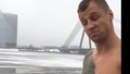 Video: Briedis iegremdējas ledainajā Daugavā (papildināts)