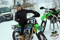 Dāvis Kurmis: "Biju noskaņots uz slapju ziemas motokrosu"