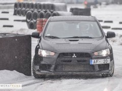 Blūms ar "Mitsubishi Lancer Evo" Rīgas ziemas kausa noslēgumā uzvar trīs klasēs