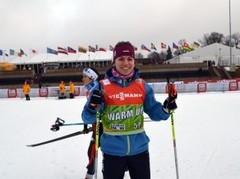Pasaules kausā sprintā Otepē slēpotājiem Bikšem un Paškovskai labs starts