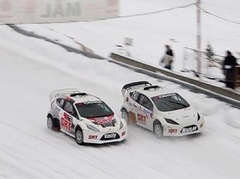 SRT komandas braucēji "RallyX on Ice" otrajā posmā iekļūst finālā