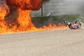 Video: Bijušais MotoGP braucējs Lavertijs iekļuvis smagā avārijā Imolā