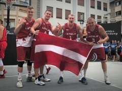 Latvijas 3x3 izlases basketbolisti uzvar Eiropas kausa kvalifikācijas turnīrā