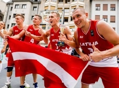 Latvijas 3x3 izlases basketbolisti piektdien startēs Eiropas kausa finālturnīrā