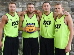 "Rīga Ghetto Basket" 3x3 basketbolisti Pasaules tūrē debitē ar divām uzvarām