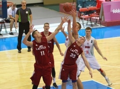Studentu basketbola izlase turpinās cīņu par medaļām: 1/4fināls pret Vāciju