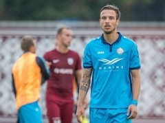 "Riga FC" pēdējās desmit minūtēs gūst divus vārtus un izrauj uzvaru pār "Liepāja/Mogo"