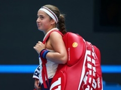 Pasaules reakcija: Ostapenko otrajā pilnajā "tūres" gadā sasniedz WTA finālus