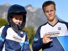 Trīs Latvijas BMX sportisti sekmīgi aizvadījuši UCI talantu nometnes testus