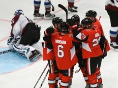 "Senators" Stokholmā vēlreiz pārspēj "Avalanche", "Rangers" sestā uzvara pēc kārtas