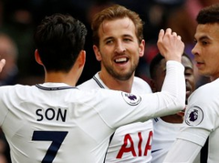 Keins gūst hat-trick un labo divus Premjerlīgas rekordus ''Tottenham'' uzvarā