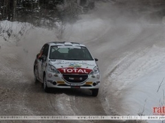Solbergs pārsteidz ar rezultātu "Rally Alūksne" testa ātrumposmā