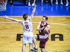 Latvijas U20 izlase sakauj baltkrievus un uzvar grupā