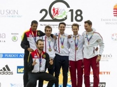 Švecovam un Nakoņečnijam bronza EČ stafetē
