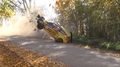Video: Norvēģu sportistam debija ''Rally Liepāja'' beidzas ar iespaidīgu avāriju