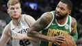 Bertānam pieci tālmetieni, "Spurs" trešajā ceturtdaļā sakauj "Celtics"