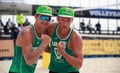 Pļaviņš un Točs uzvar pasaules vicečempionus, sasniedz izslēgšanas turnīru Brazīlijā