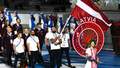 Video: Latvijas delegācija piedalās otro Eiropas spēļu atklāšanas ceremonijā