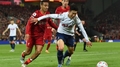 ''Liverpool'' mājās zaudē punktus pret ''Tottenham'', iedragā cerības uz titulu