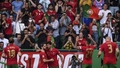Nāciju līga: Portugālei otrā uzvara, Spānijai pirmā, Igaunija izskaņā pārspēj Maltu