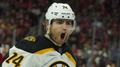 Bostonas "Bruins" pirmās maiņas uzbrucējs Debrasks atsaucis maiņas pieprasījumu