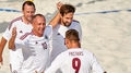 Latvijas pludmales futbola izlase iesit pirmā, tomēr Eiropas līgas debijā zaudē turkiem
