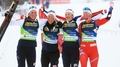 Latvijas slēpotāju kvartetam pēdējā vieta, PČ stafetē triumfē norvēģietes