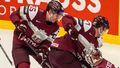 Pēc divām spēlēm divās dienās Latvijas izlases treniņā piedalās 11 hokejisti