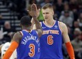 Porziņģim 18 punkti un trīs bloki divcīņā ar Gobēru; ''Knicks'' uzvar Jūtā