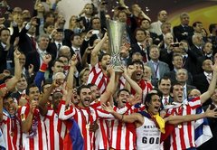Madrides 'Atletico' triumfē UEFA Eiropas līgas turnīrā
