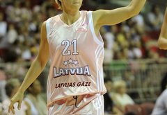 Latvijas sieviešu basketbola izlase pārbaudes spēlē uzvar Lietuvu