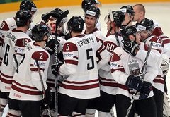 Zināmi Latvijas vīriešu hokeja izlases pretinieki nākamā gada PČ