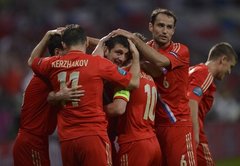 Krievija EURO 2012 sāk ar pārliecinošu uzvaru