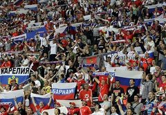 Krievu futbola fani piekauj stadiona darbiniekus