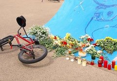Pēdējā braucienā atvadīsies no Ventspilī bojā gājušā BMX riteņbraucēja Griķa