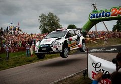 Gandrīz divi simti dalībnieku 'auto24 Rally Estonia'