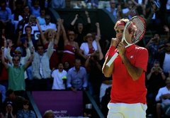 Federers uzvar trillerī un pirmo reizi karjerā iekļūst olimpisko spēļu finālā