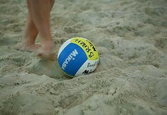 Buivids/Pekmanis triumfē Latvijas pludmales volejbola čempionāta ceturtajā posmā