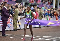 Dace Lina ieņem 98.vietu maratonā; ar olimpisko rekordu uzvar Gelana