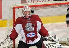 'Rīgas' hokejisti pārbaudes turnīra Čerepoveča trešajā mačā piekāpjas 'Serebrjanije ļvi' komandai