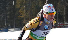 Žannai Juškānei 79. vieta 7,5 km sprintā, zelts - Kuzminai (papildināta)
