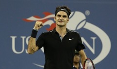Federers desmito reizi 11 gados sasniedz «US Open» ceturtdaļfinālu