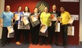 Šautriņu metēji sadala starptautiskā turnīra «Riga Open» godalgas