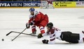 Latvijas hokeja izlase sīvā cīņā piekāpjas Čehijai