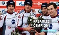 Video: Oskara Melbārža četrinieks kļūst par pasaules čempioniem bobslejā