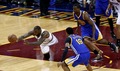 Klīvlendas «Cavaliers» izcīna pirmo uzvaru NBA finālsērijas spēlēs