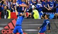 VIDEO: Francijas futbolisti jau pirmajā puslaikā sabradā islandiešu sapni