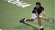 FOTO: Ernesta Gulbja un Rodžera Federera spēle